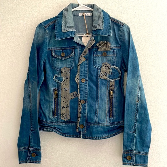 NWT MUR MUR DENIM JACKET SIZE S - Picture 1 of 6